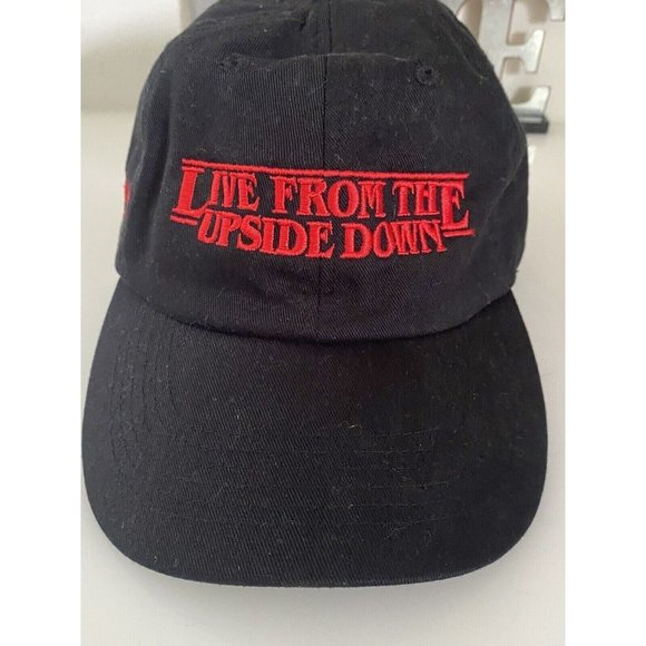 Stranger Things‎ Black Red Adjustable Trucker Cap Stitched Logo Doritos Hit Wear - Picture 1 of 16